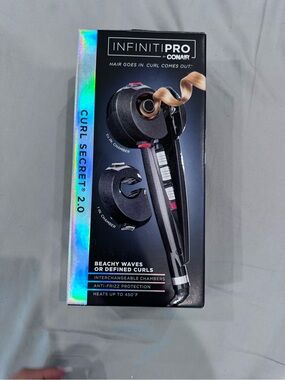Curl Secret 2.0 Automatic Curling Iron - Black conair Infiniti pro